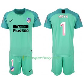 Koszulka Atlético Madryt Bramkarska Moya 1 Dziecięcy Koszulki Piłkarskie 2018-2019 Krótki Rękaw